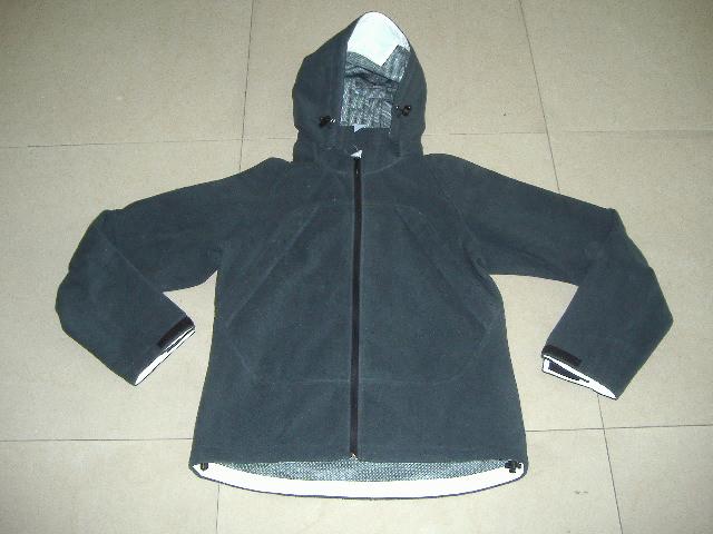HOODED FLEECE JACKET